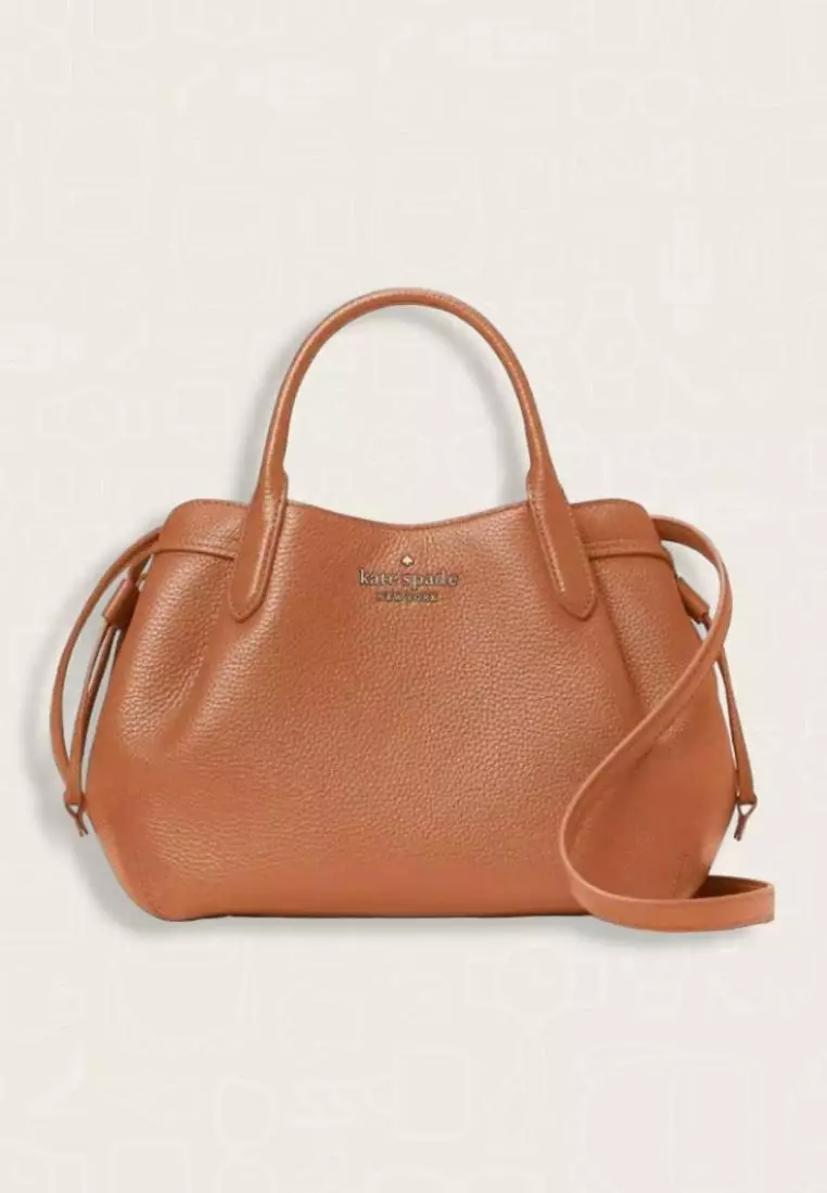 Kate Spade Dumpling Small Satchel Warm Gingerbread