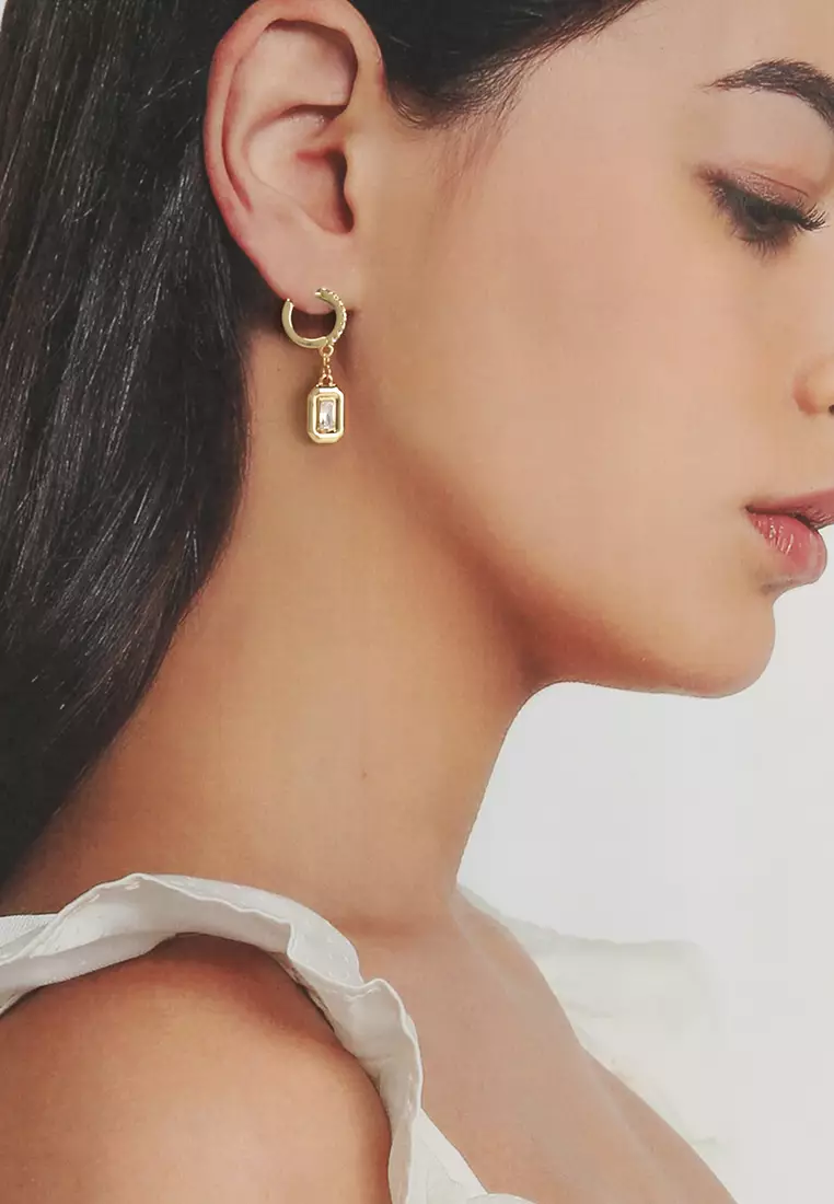 Roll The Dice Multipack Gold Plated Earrings