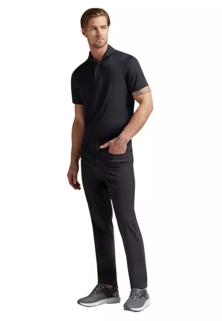 Buy G/FORE Men's Rib Gusset Tech Piqué Modern Spread Collar Polo 2026 ...