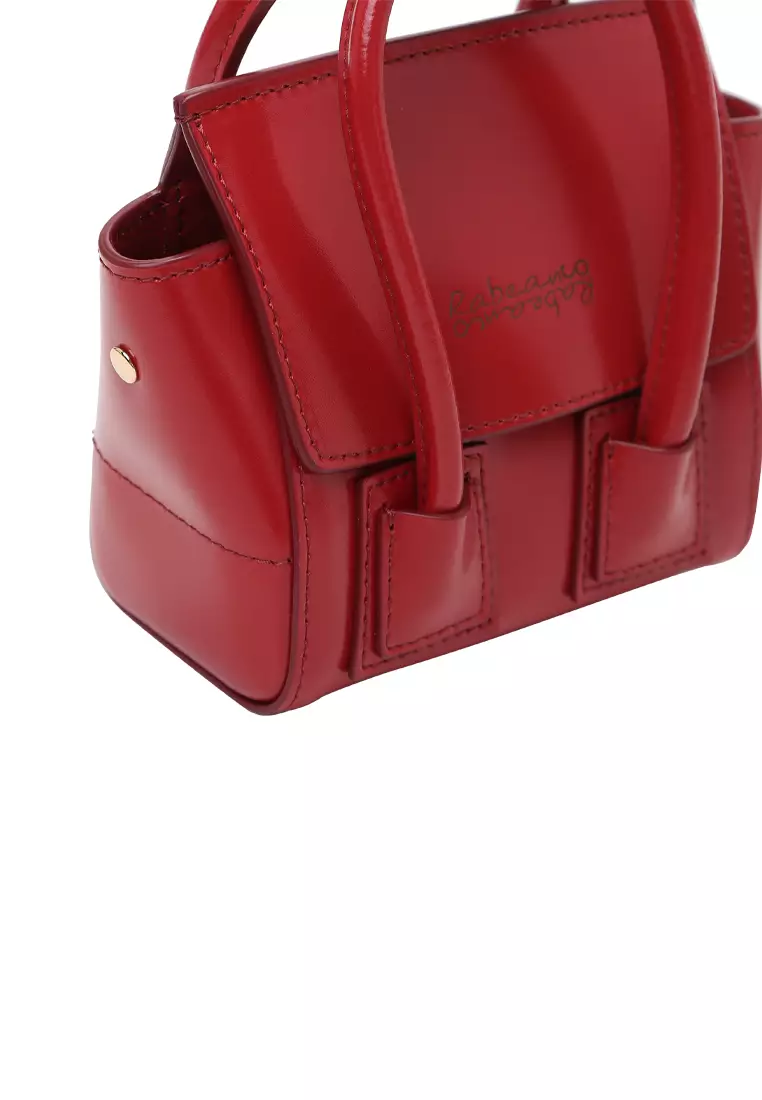 [Online Exclusive] UNNI Nano Top Handle Bag - Red