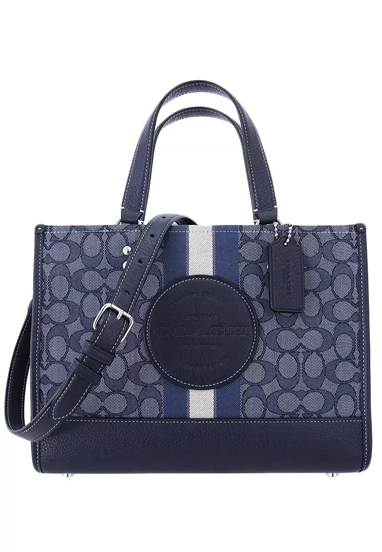 Dempsey outlet Carryall In Signature Jacquard With Stripe And Coach Patch