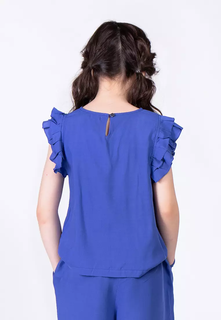 Treehouse Kids Alisha Top with Ruffles