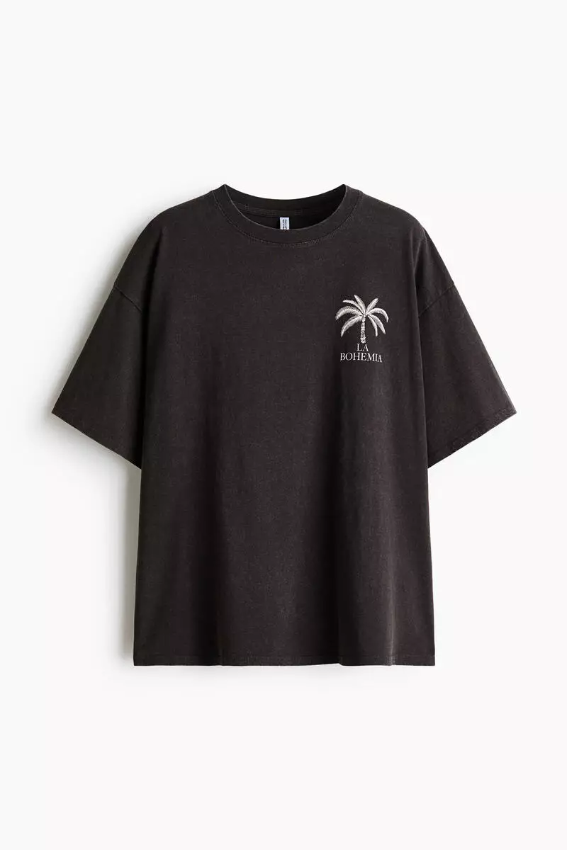 Oversized printed T-shirt