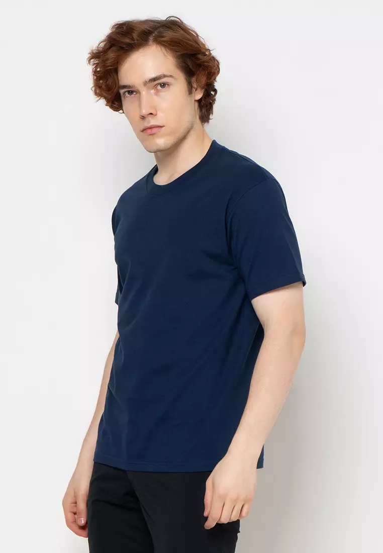 Ocean Pacific T-shirt Bodysize Kaos Polos Heavyweight Dark Blue - 03MTX00153