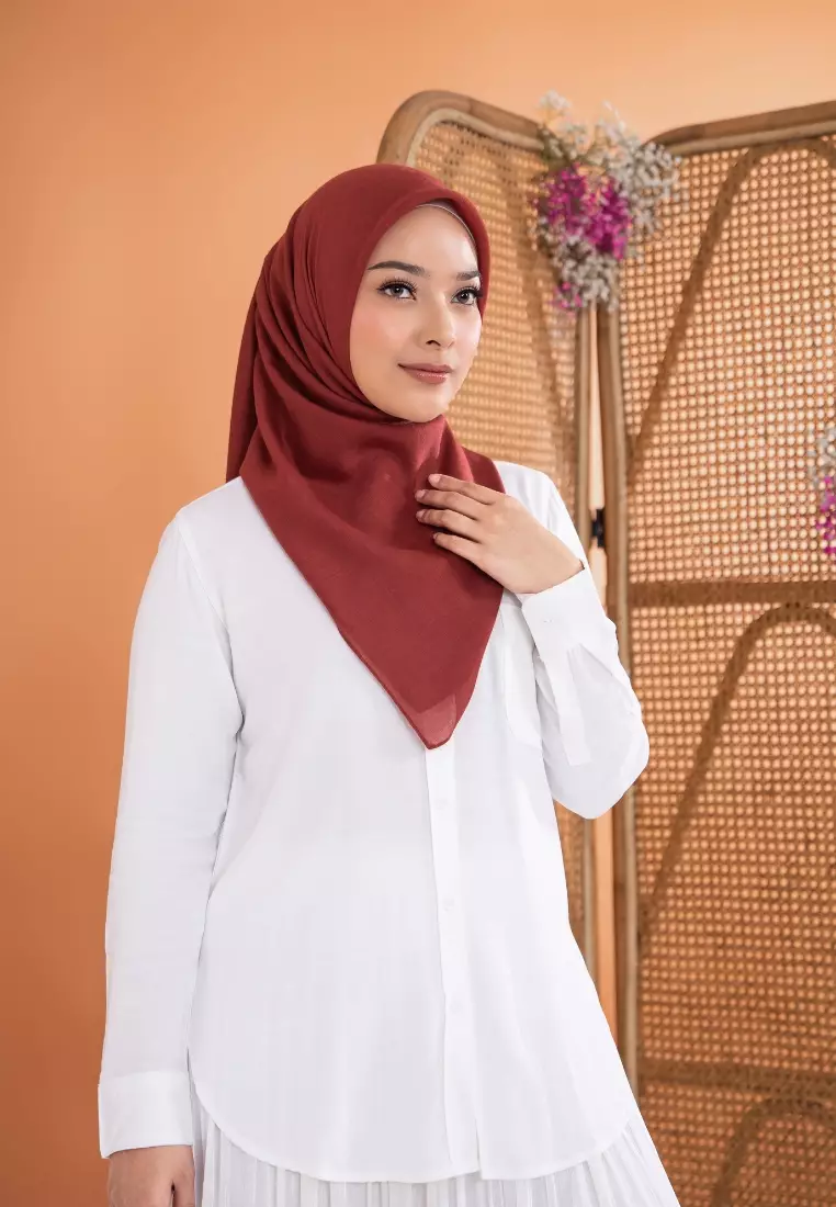 ZM Zaskia Mecca - Sadi Burn Hijab Kerudung Segi Empat