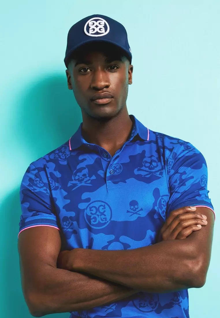 G/FORE Men’s Exploded Camo Tech Jersey Polo