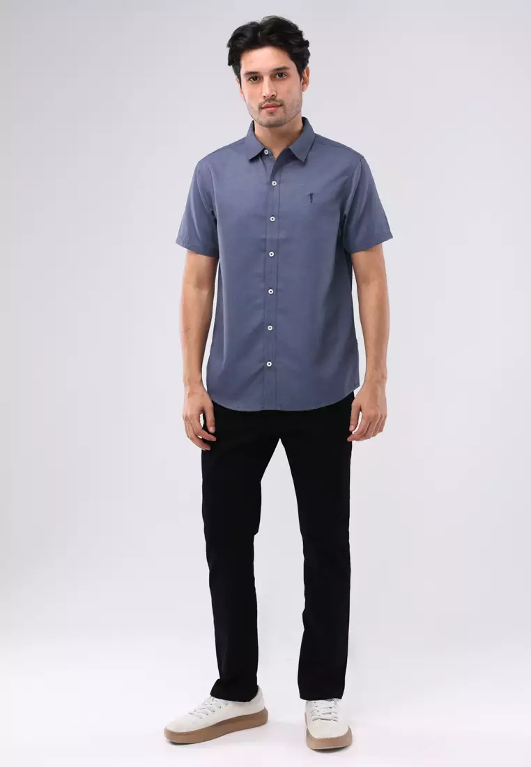 Woven Polo Short Sleeve