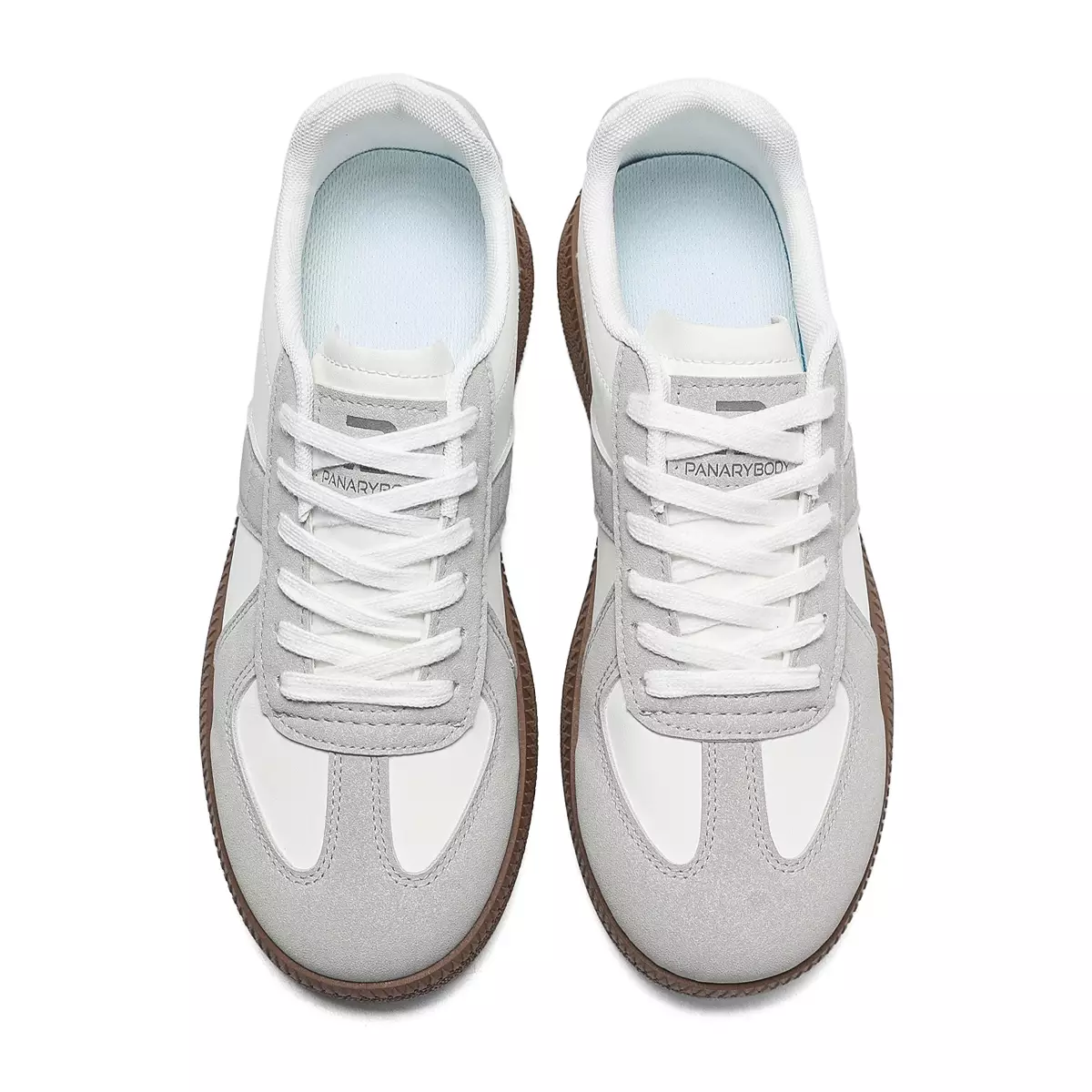 LURAD Sepatu Pria 3 Warna Flat Sekolah Kerja Simple Sneakers Cowok Polos QN592