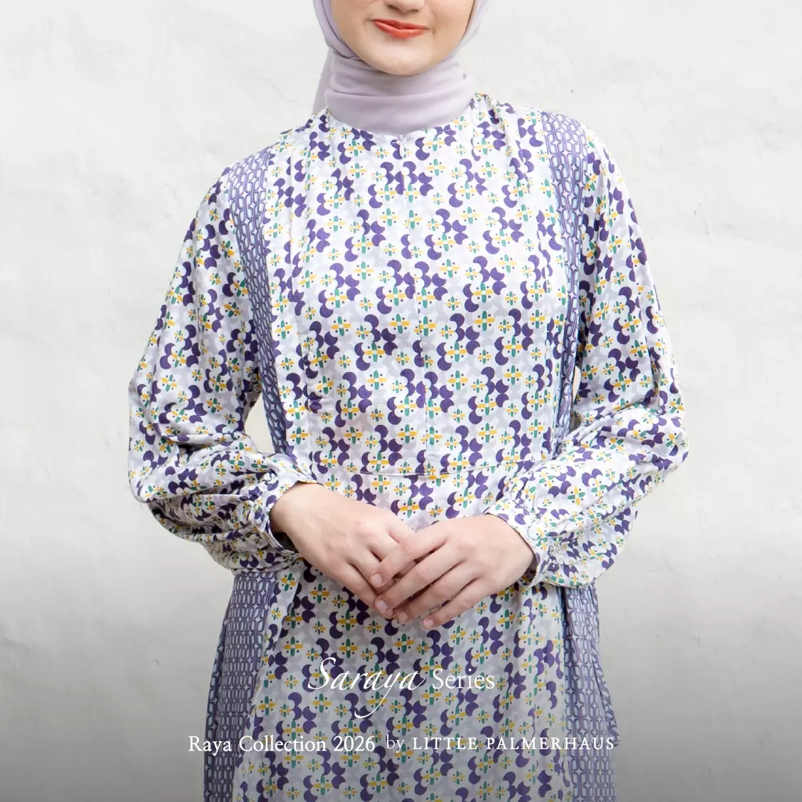 Little Palmerhaus - Baju Lebaran 2026 - Saraya Mom Gamis (Baju Gamis Wanita Dewasa) Teal Green