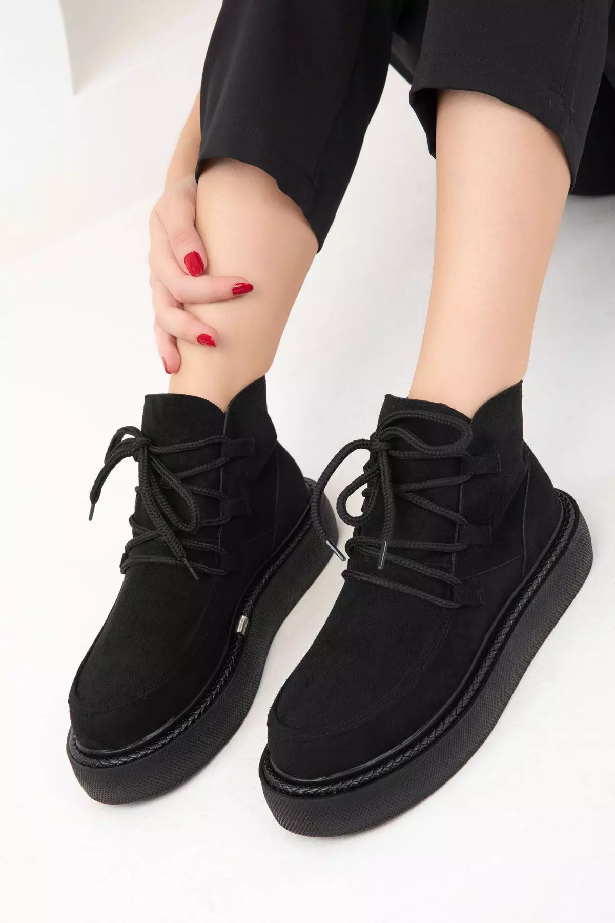 Discount on Soho  shoes - SKU: Platform Work Boots