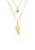 ELLI GERMANY gold Necklace Layer Wings Symbol Crystal Gold Plated 27124ACAB58DFDGS_4