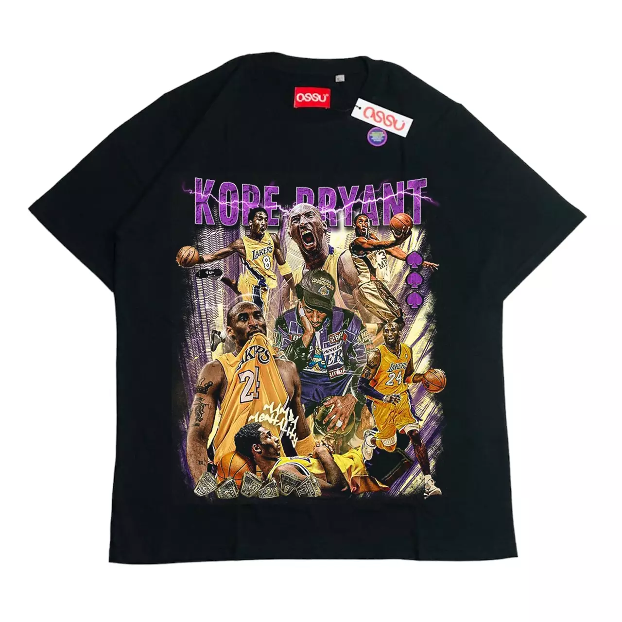 Ossu Tshirt Kobe Bryant The Mamba Lakers Champion