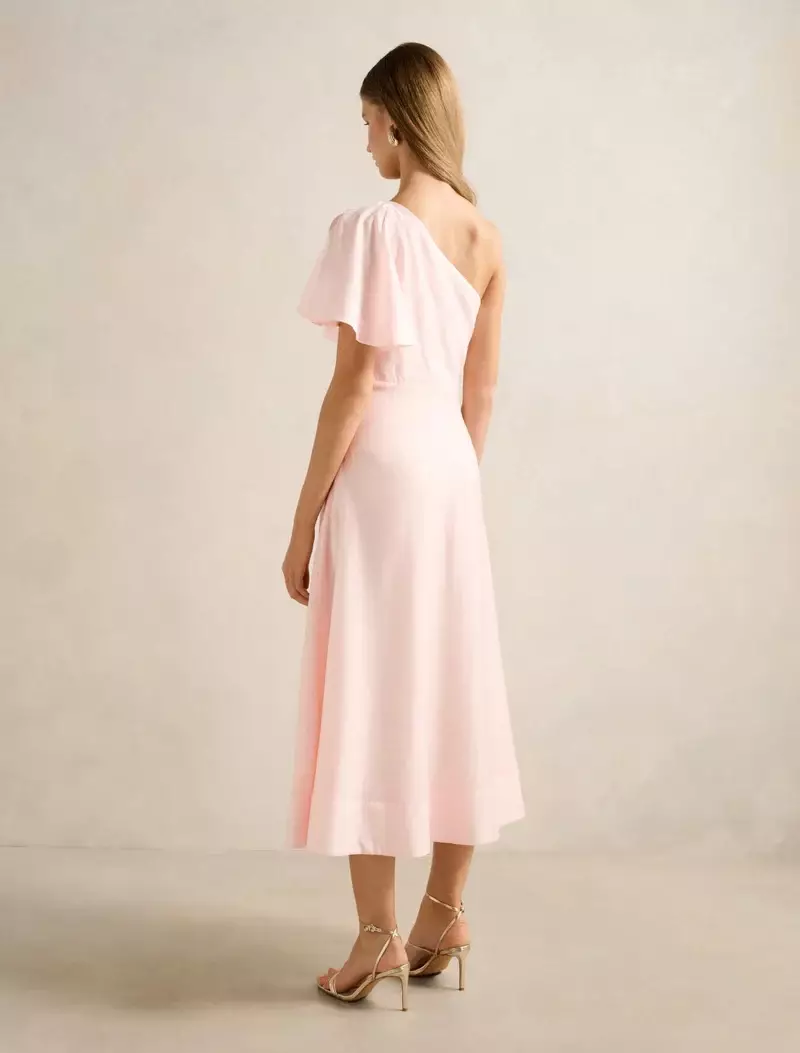 Mattea One Shoulder Midi Dress