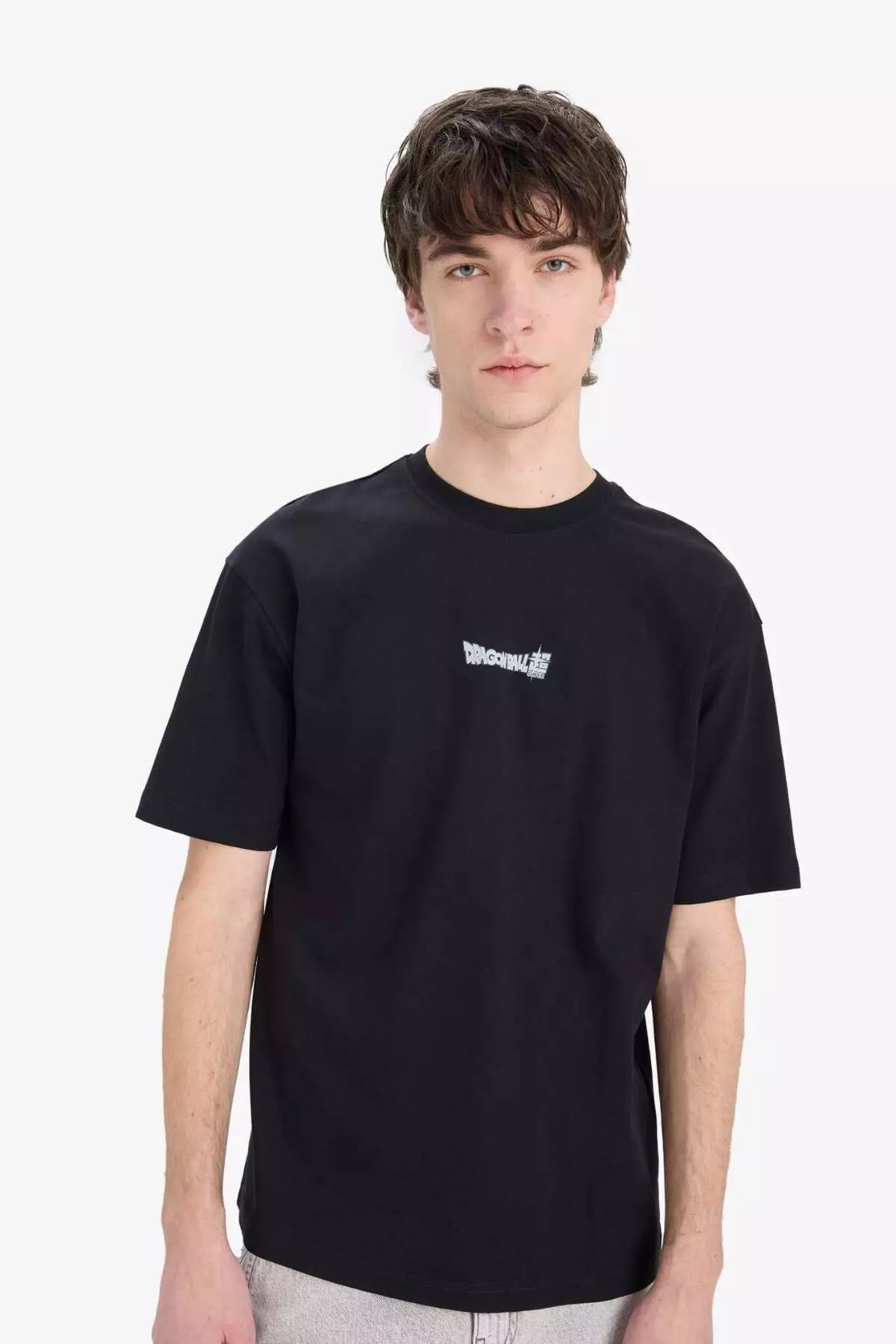 100% 純棉 七龍珠 標準剪裁 圓領 印花圖案 短袖 T恤 E1011Ax25Sm