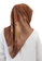 Buttonscarves brown Buttonscarves Ginkgo Satin Square Toffee 0DA1CAA5F43EF5GS_4
