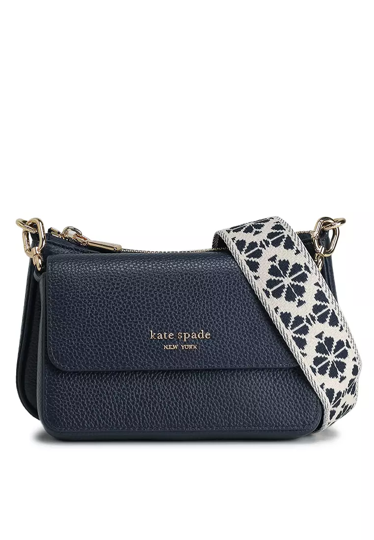 Double Up Webbed Strap Crossbody Bag (cq)