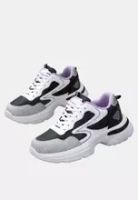 White-Black-Lilac