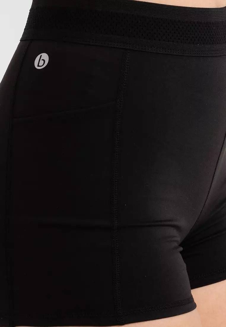 Ultra Soft Elastic Waistband Shortie Shorts