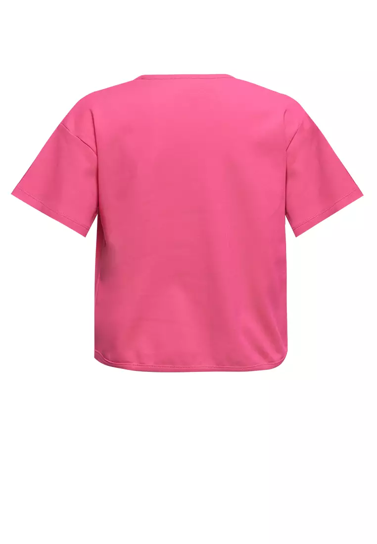 Pito Dito Girl Lotta T-shirt Pendek anak Pink Fanta