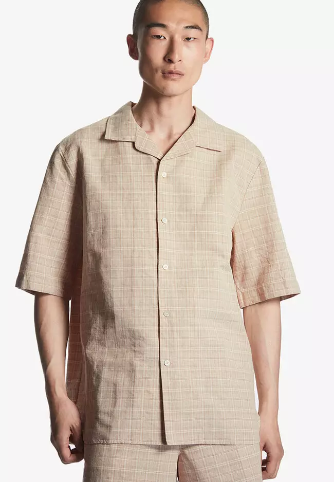 Buy COS Relaxed-Fit Camp-Collar Shirt 2024 Online