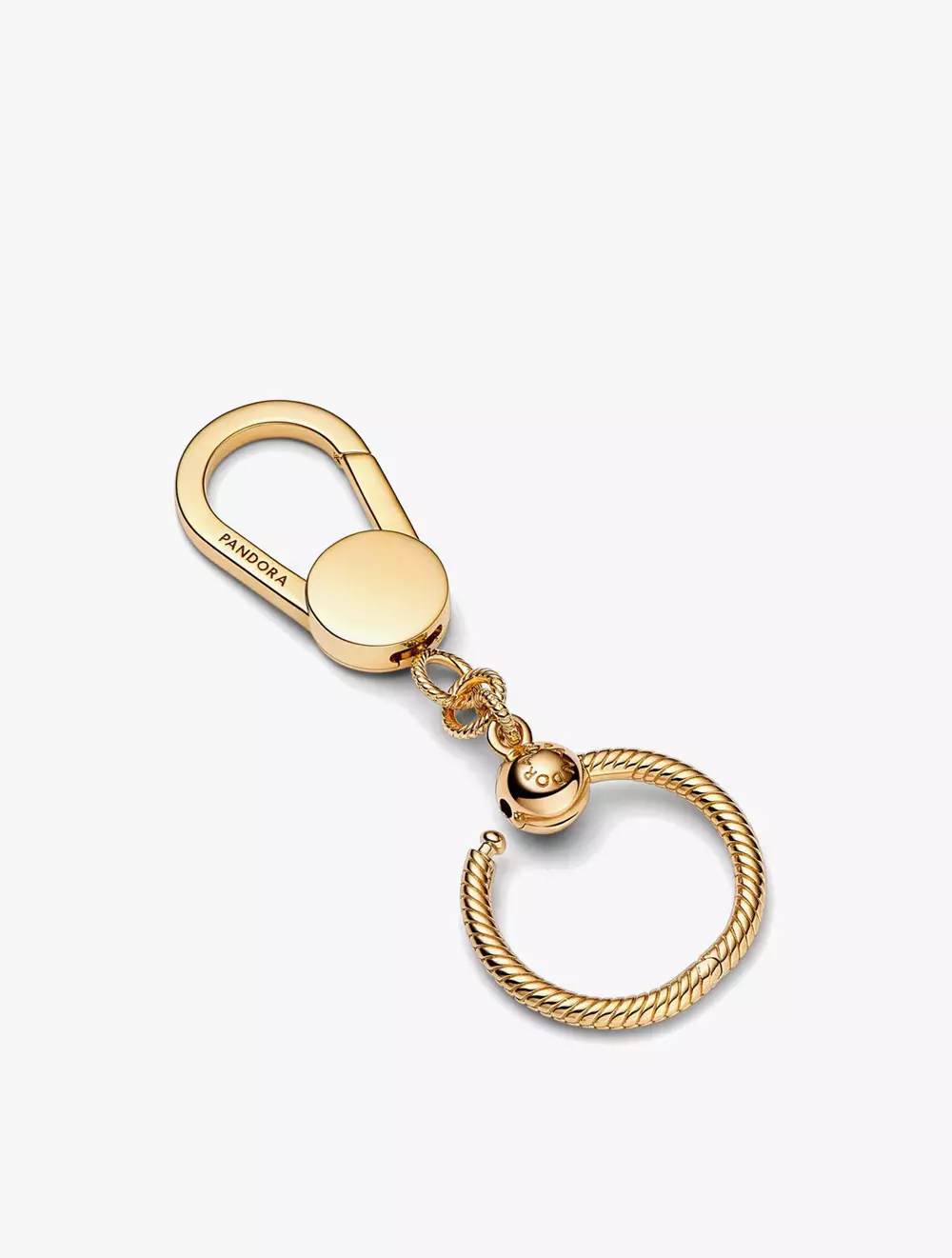 Jual Pandora Pandora Moments Small Bag Charm Holder Gold Original
