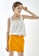 iROO orange Basic Orange Skirt 54C76AA8F91EB3GS_6