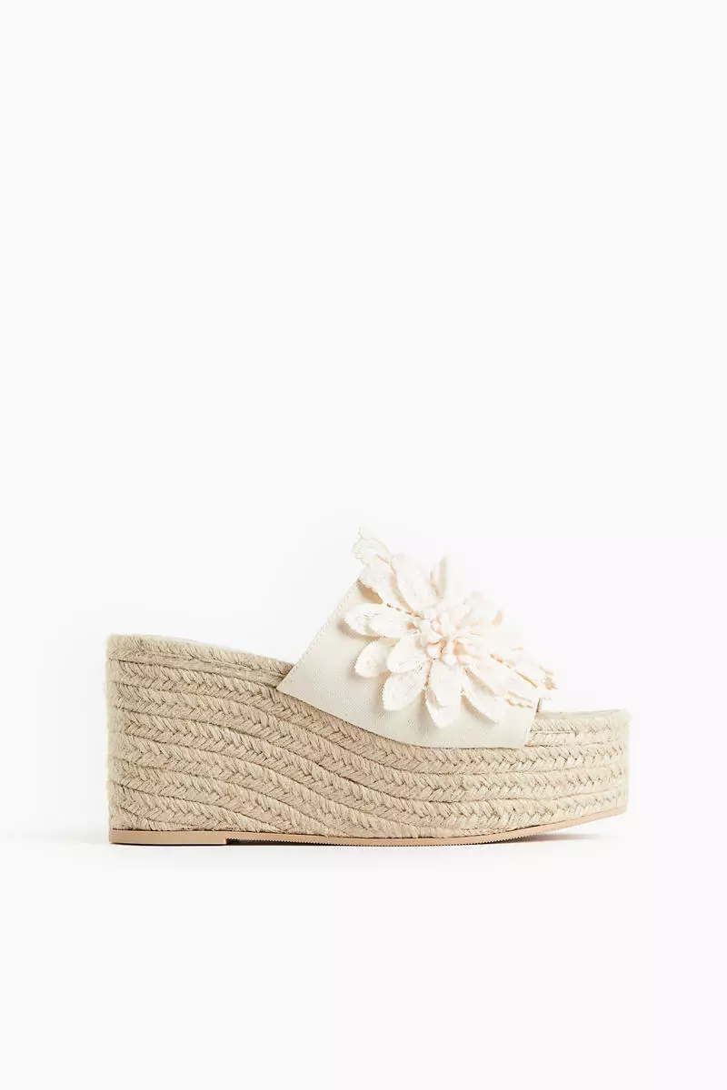Discount on H&m  shoes - SKU: Wedge-Heeled Espadrille Sandals