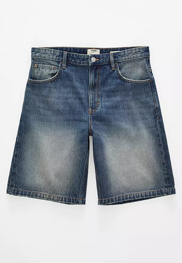 Baggy Denim Shorts