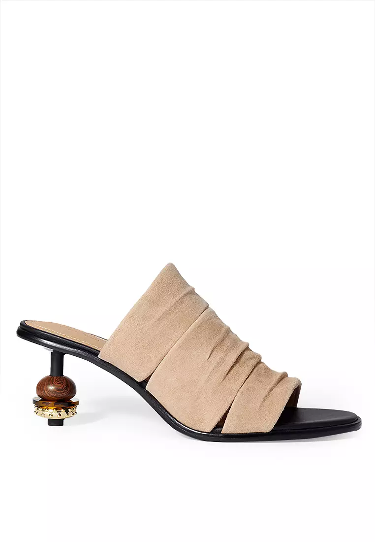 Discount on & Other Stories  shoes - SKU: Bead-Embellished Leather Mules