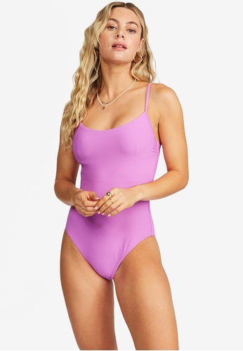 Billabong purple Tanlines One Piece Swimsuit 03ED6US8159610GS_1