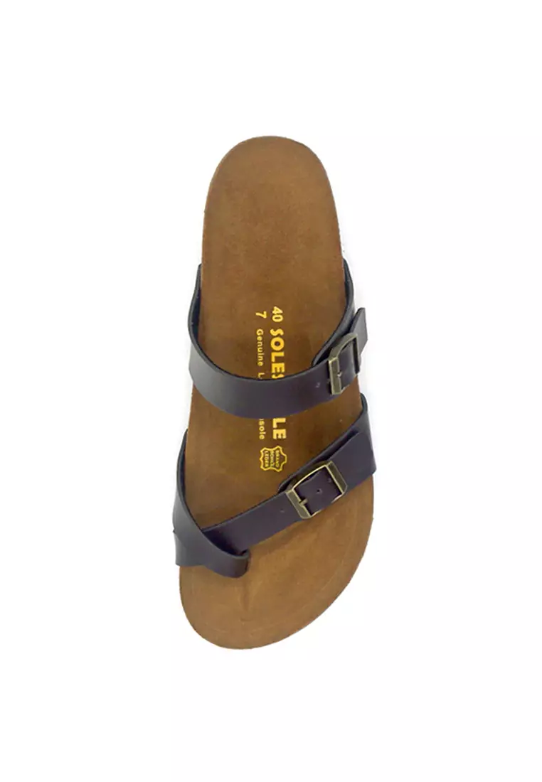Buy SoleSimple Dublin Brown Sandals & Flip Flops 2024 Online ZALORA