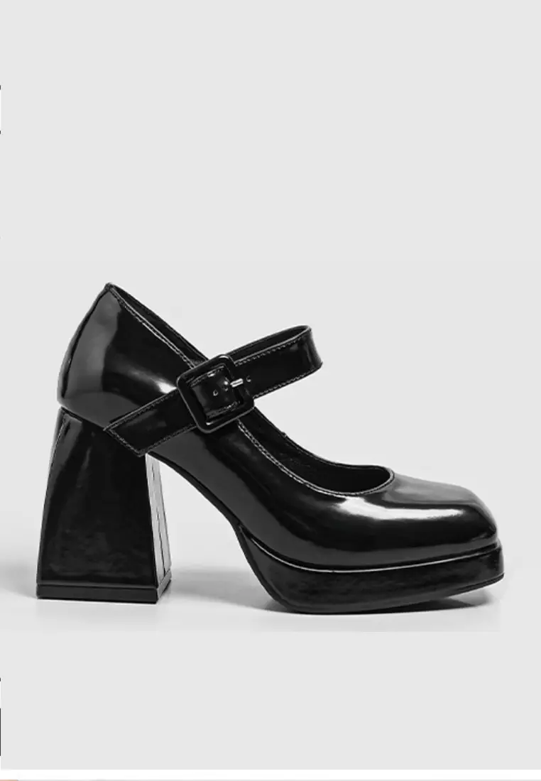 Discount on Twenty Eight Shoes  shoes - SKU: 9cm Square Toe Leather Mary Jane Shoes Mz7291