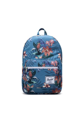 Buy Herschel Herschel Online Exclusive Pop Quiz Backpack Summer Floral Heaven Blue 22l Online Zalora Malaysia