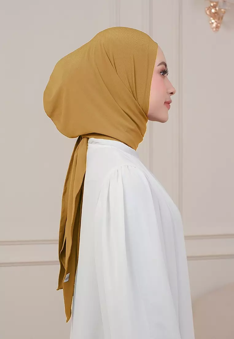 HIJAB INSTAN QIARA - HOT MUSTARD