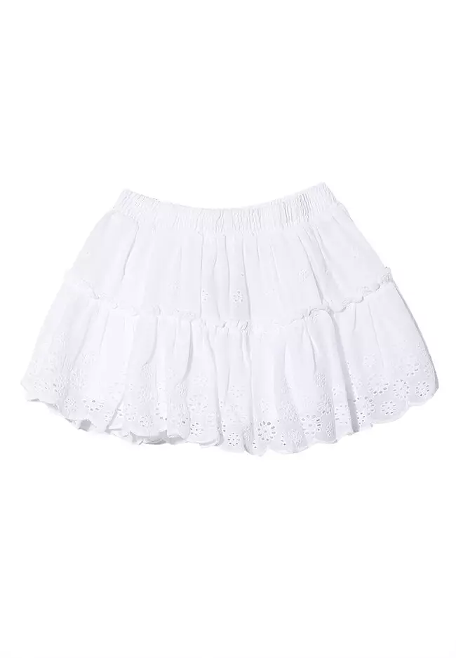 Black and white outlet skirt toddler
