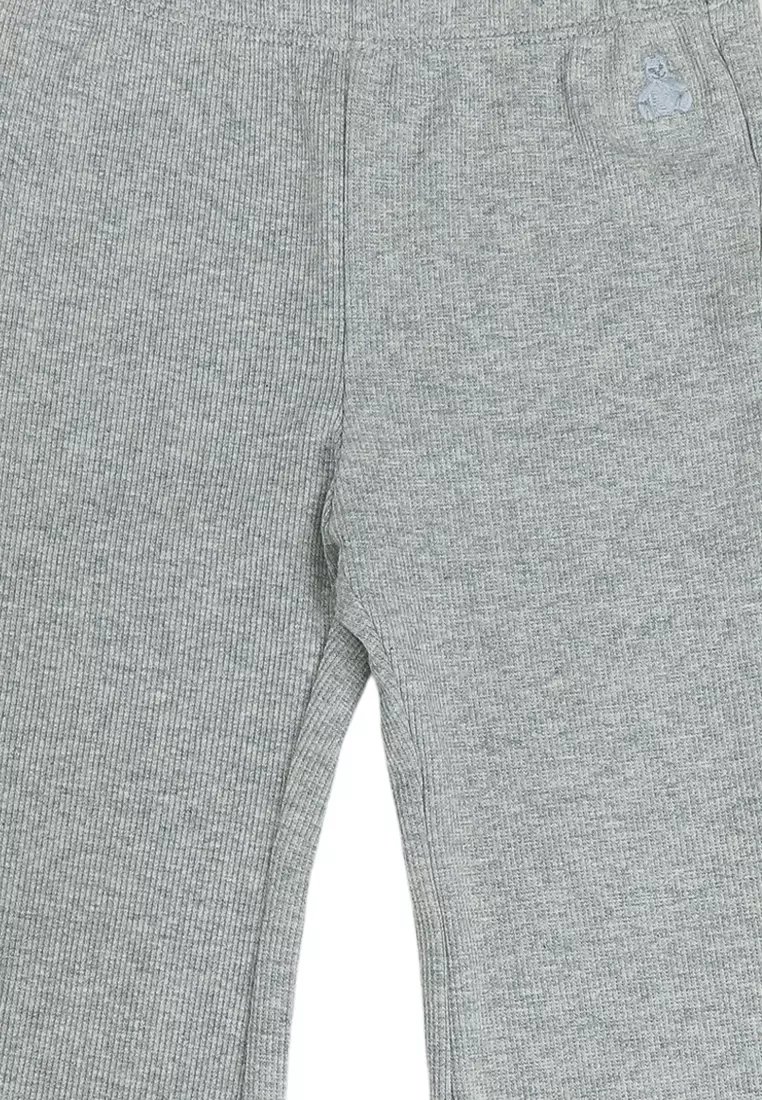 Ribbed Flare Leggings