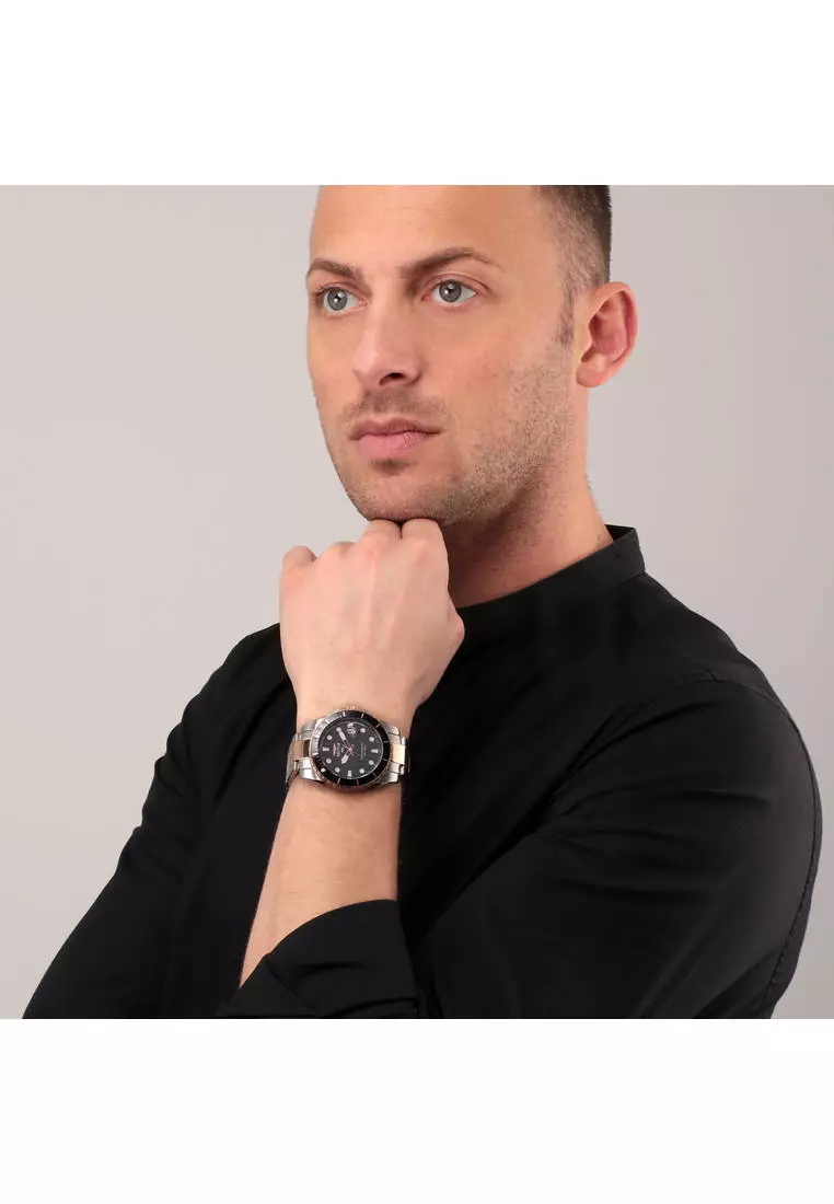 [3 Years Warranty] Sector 450 Collection 41mm Men's Stainless Steel Quartz Watch R3253276002