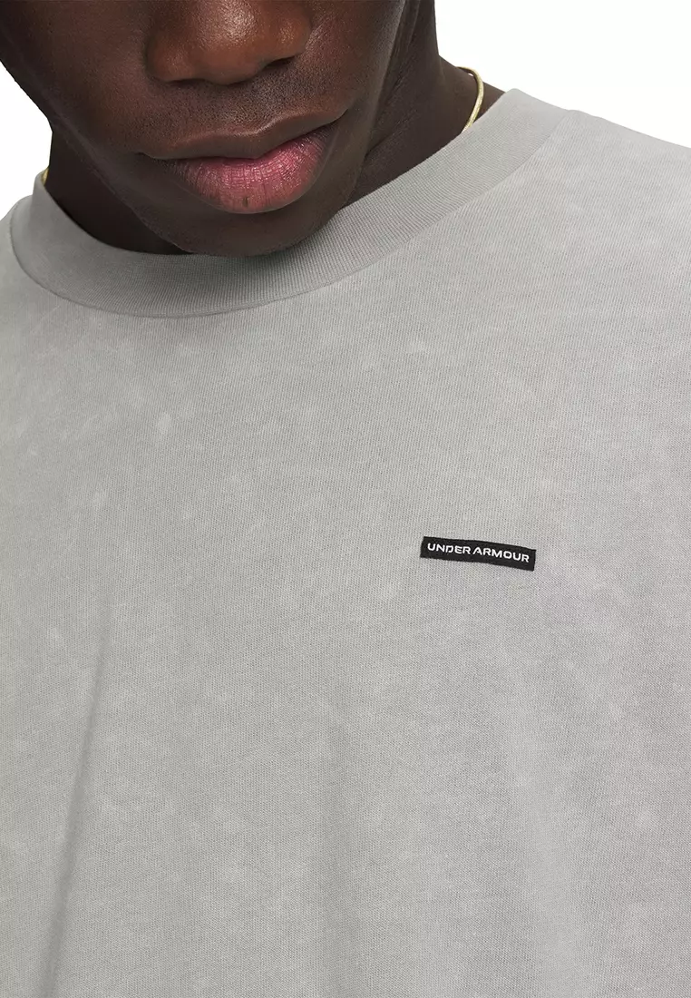 重磅商標洗水寬鬆短袖T恤