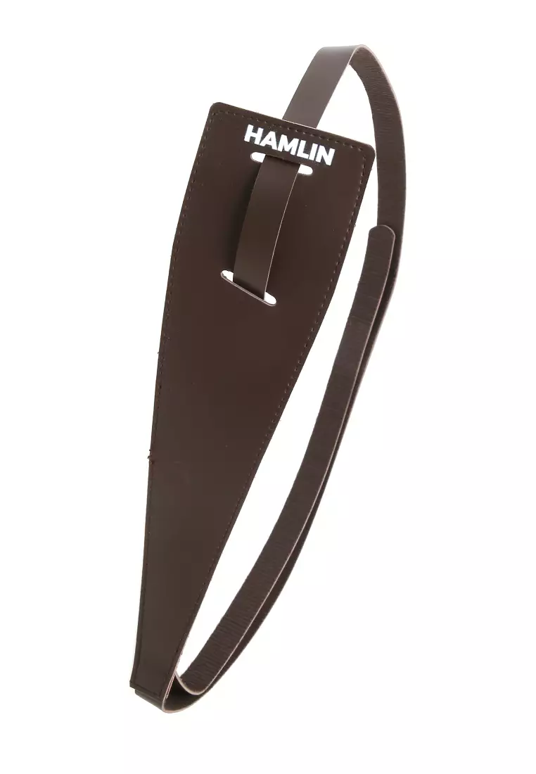 Imani Ikat Pinggang Wanita Lilit Simple Wide Casual Belt Material Leather ORIGINAL - Brown