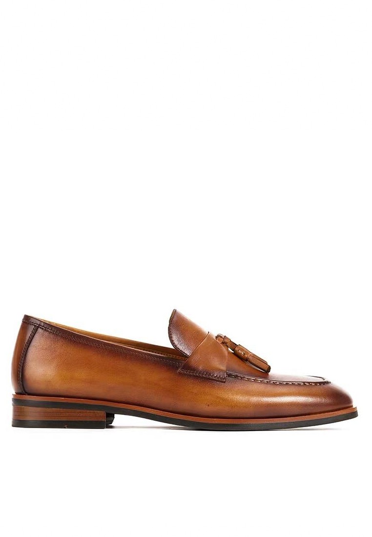 Malmesbury Vintage Leather Loafers BL021-15