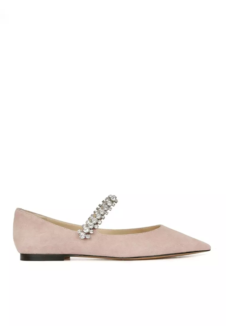 Discount on Twenty Eight Shoes  shoes - SKU: VANSA Rhinestone Chain Pointed Low Heel Shoes VSW-Fptm7
