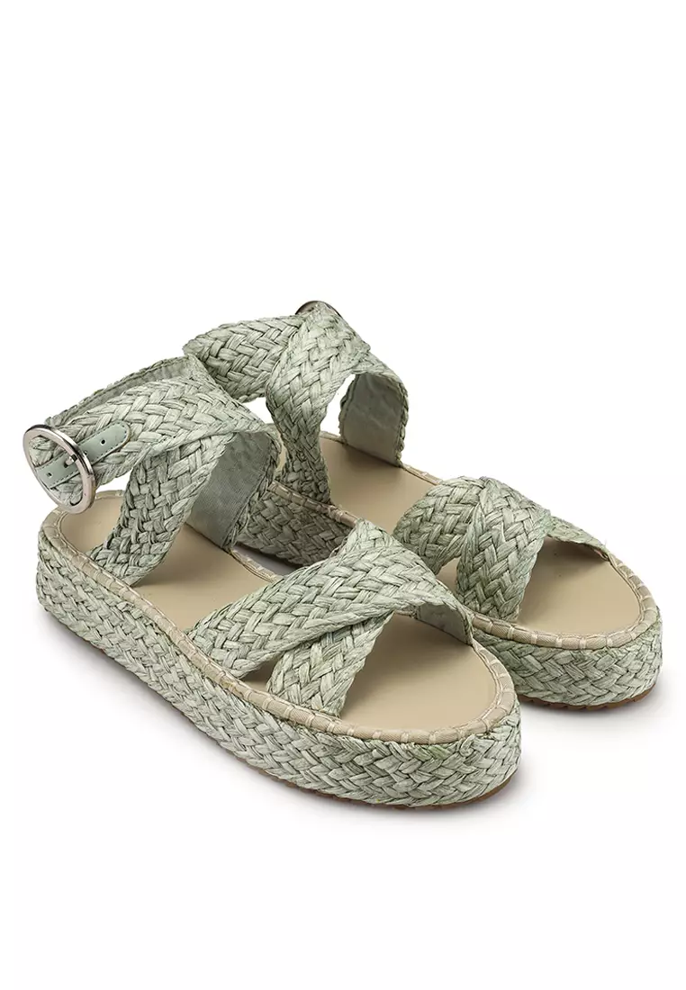 Buy ASOS Design Journey Raffia Espadrille Sandals 2025 Online