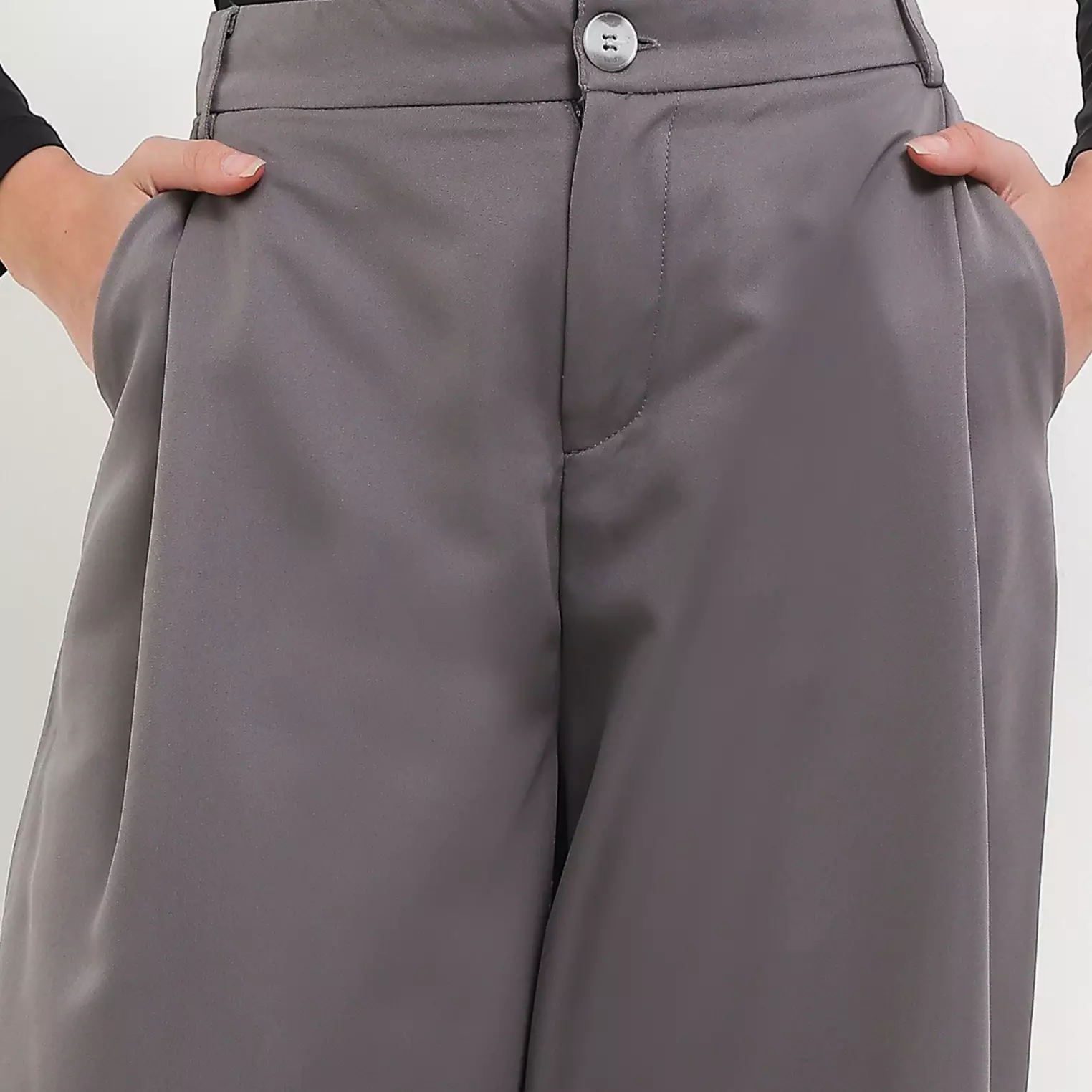 MFMW Cora Celana Panjang Kulot Dark Grey