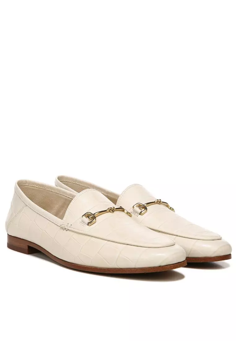 loraine bit loafer white