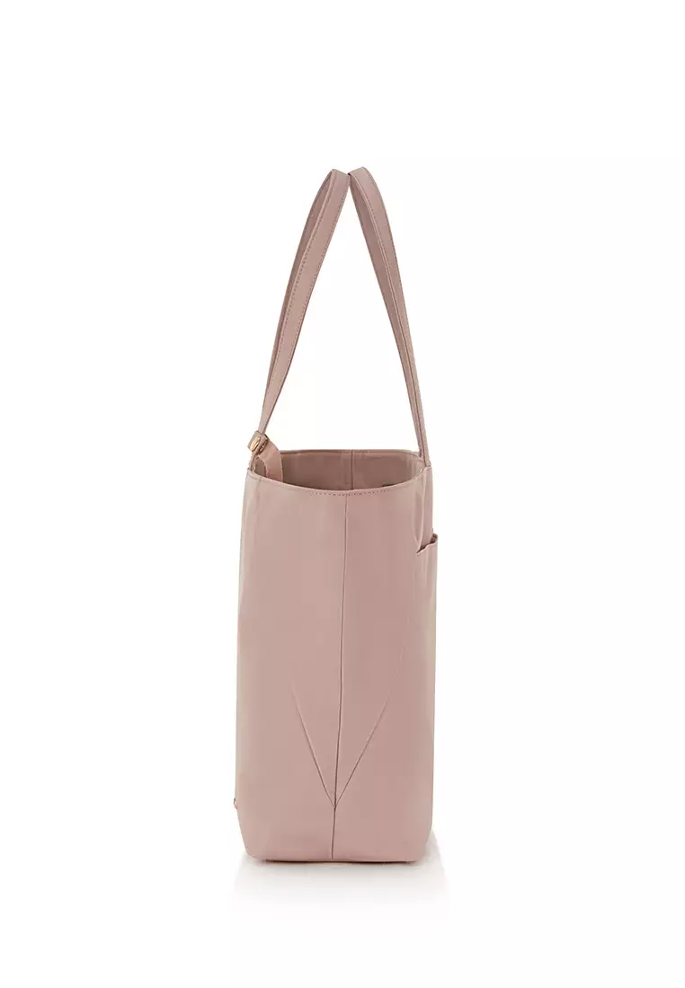 VALERIE TOTE + 14.1" LAPTOP SLV - ROSEQUARTZ