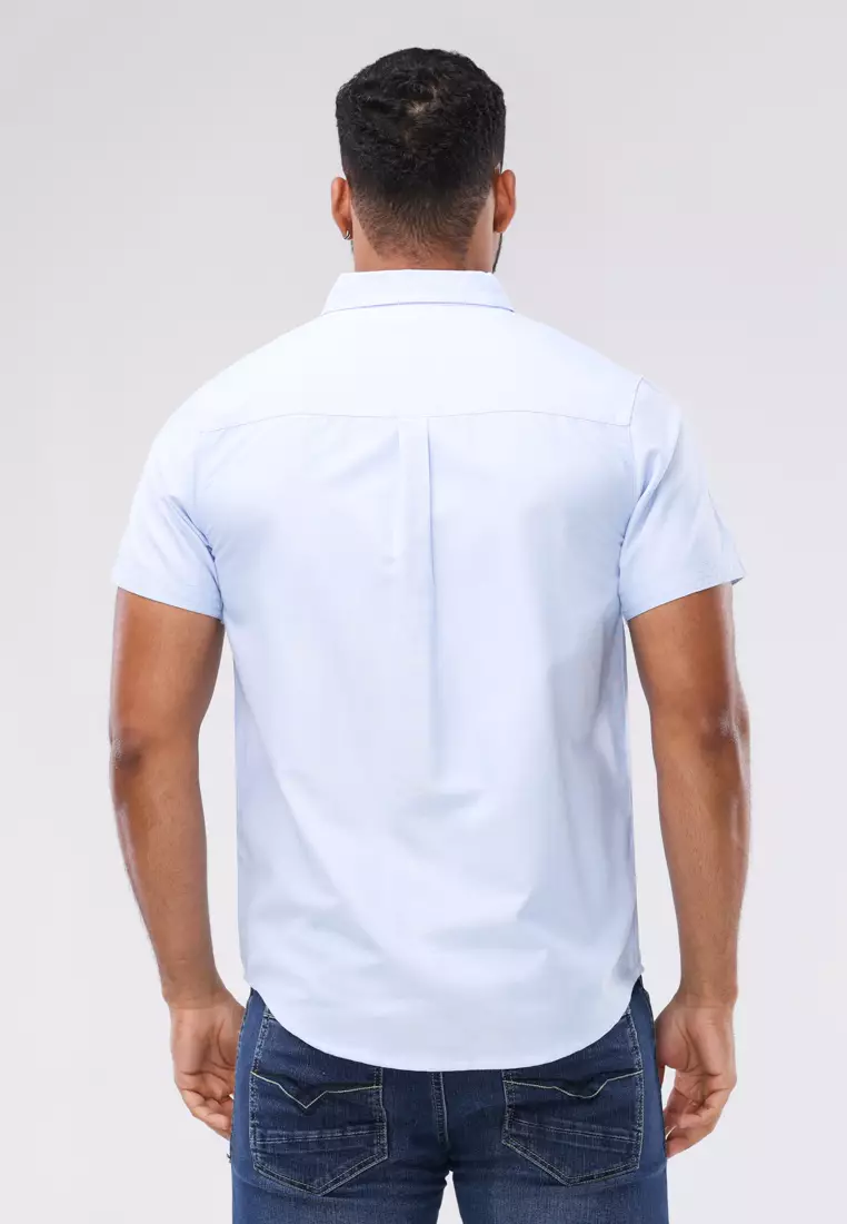 Woven Oxford Polo Short Sleeves