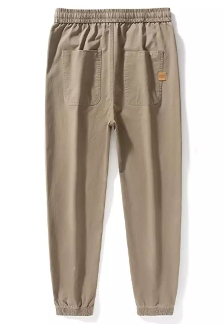Drawstring Slim Jogger Pants