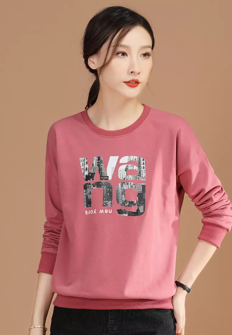 Sweater type t shirts for ladies 2025