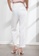 Origin by Zalora white Tailored Peg Leg Pants made from Tencel CC6B3AA3895CD9GS_2