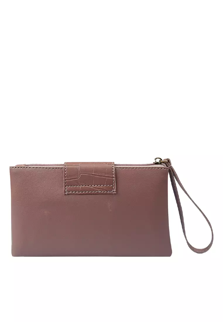 MYNT by MAYONETTE Tyra Pouch Dompet Wanita Tempat HP dan Uang Model Terbaru 2020 - Pink